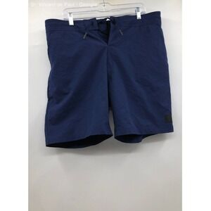 adidas Blue Drawstring Elastic Waist Nylon Adicross Golf Shorts - Size XL